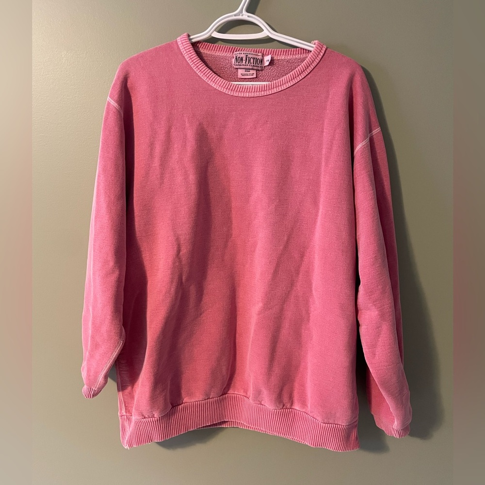 Vintage Non-Fiction pink sweatshirt